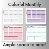 Digital Weekly Planner Template - Productivity Organizer - Image 2